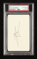 Pete Townshend Signed Index Card (PSA) at PristineAuction.com
