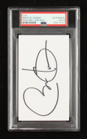 Barack Obama Signed Index Card (PSA) at PristineAuction.com