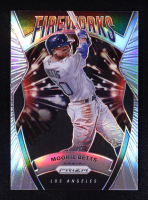 Mookie Betts 2020 Panini Prizm Fireworks Prizms Silver #F-4 at PristineAuction.com