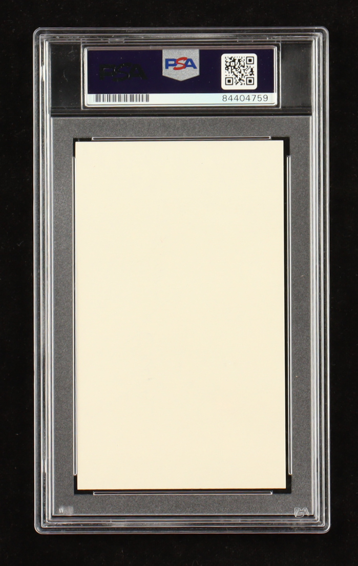 Jimmy Carter Signed Index Card (PSA) at PristineAuction.com Jimmy Carter Signed Index Card (PSA) at PristineAuction.com