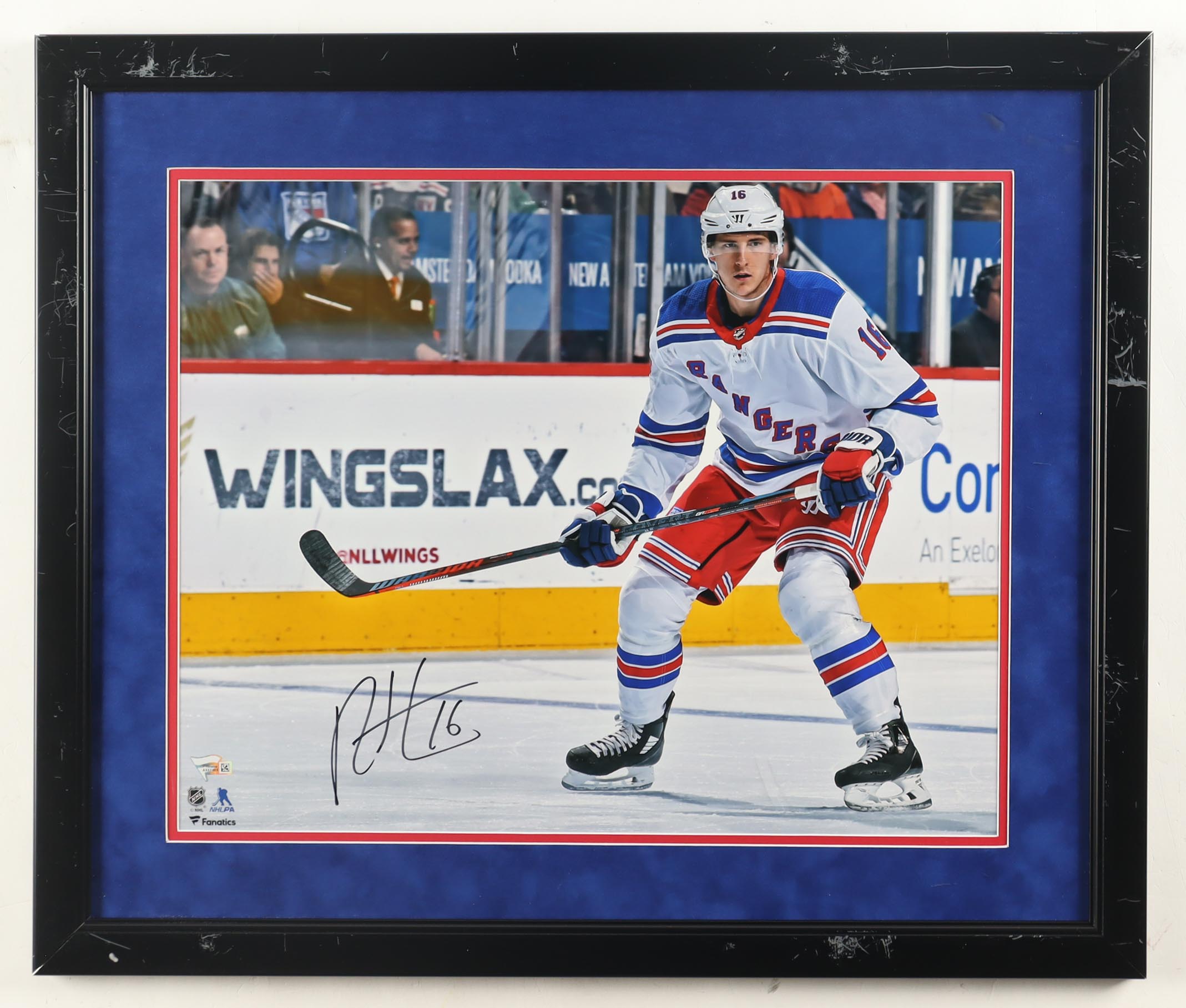Ryan Strome Signed Rangers Custom Framed Photo (Fanatics) at PristineAuction.com Ryan Strome Signed Rangers Custom Framed Photo (Fanatics) at PristineAuction.com