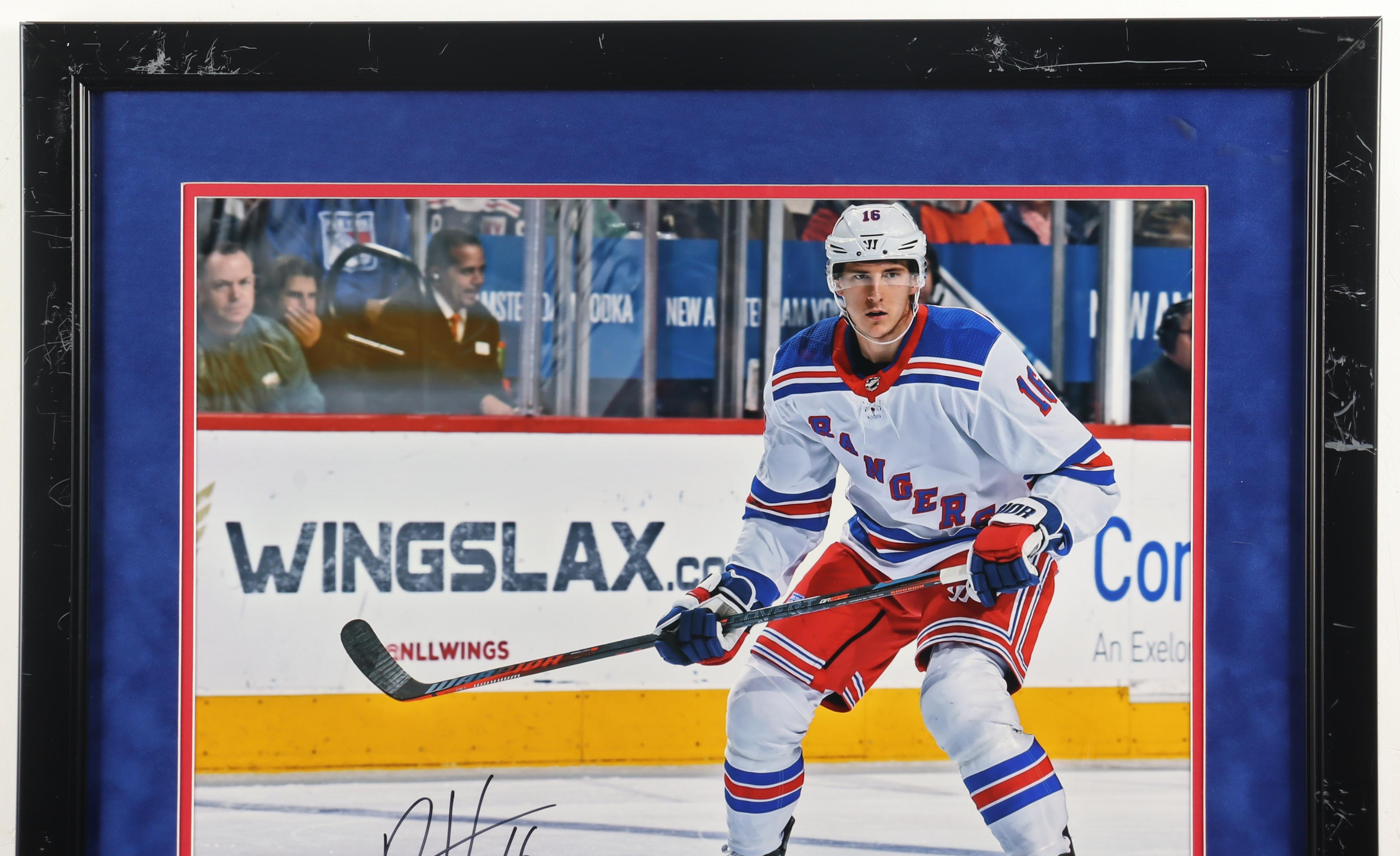Ryan Strome Signed Rangers Custom Framed Photo (Fanatics) at PristineAuction.com Ryan Strome Signed Rangers Custom Framed Photo (Fanatics) at PristineAuction.com