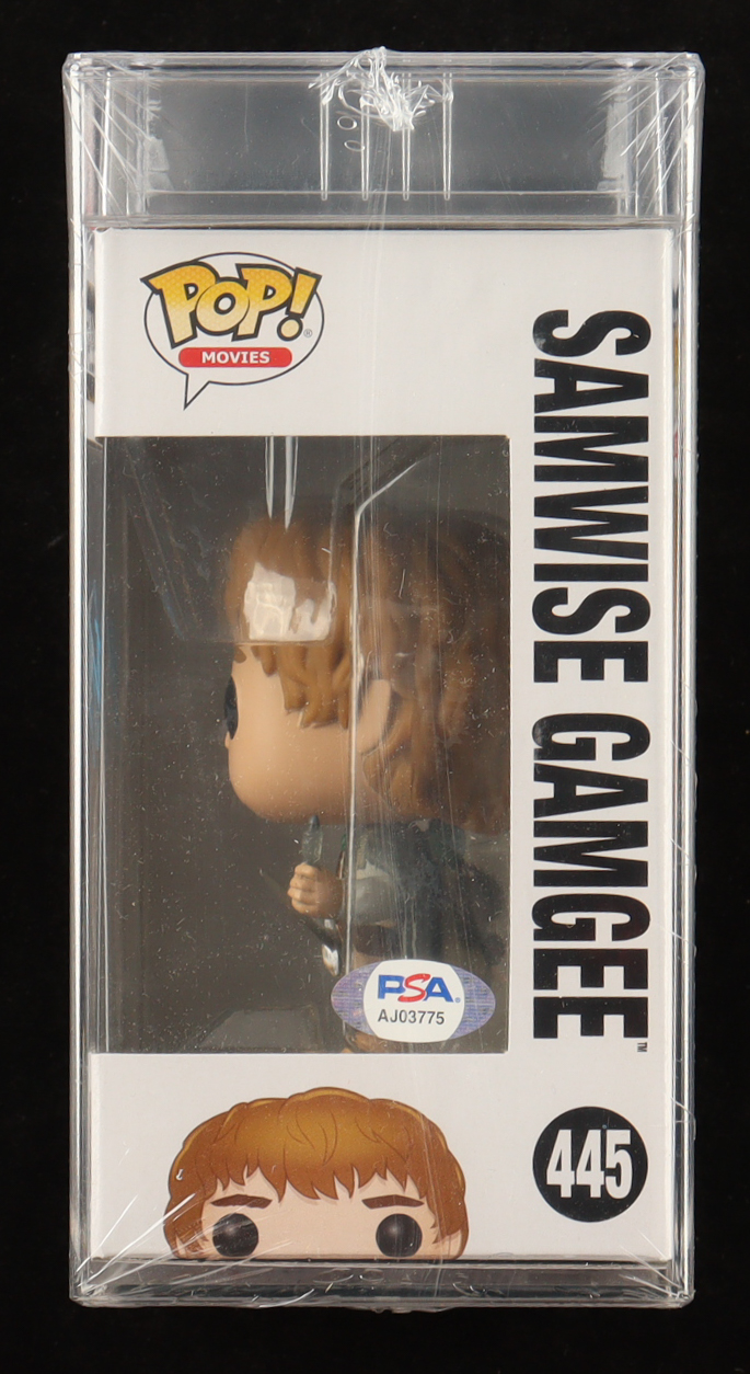 Sean Astin Signed "The Lord of the Rings" #445 Samwise Gamgee Funko Pop! Vinyl Figure (PSA) at PristineAuction.com Sean Astin Signed "The Lord of the Rings" #445 Samwise Gamgee Funko Pop! Vinyl Figure (PSA) at PristineAuction.com
