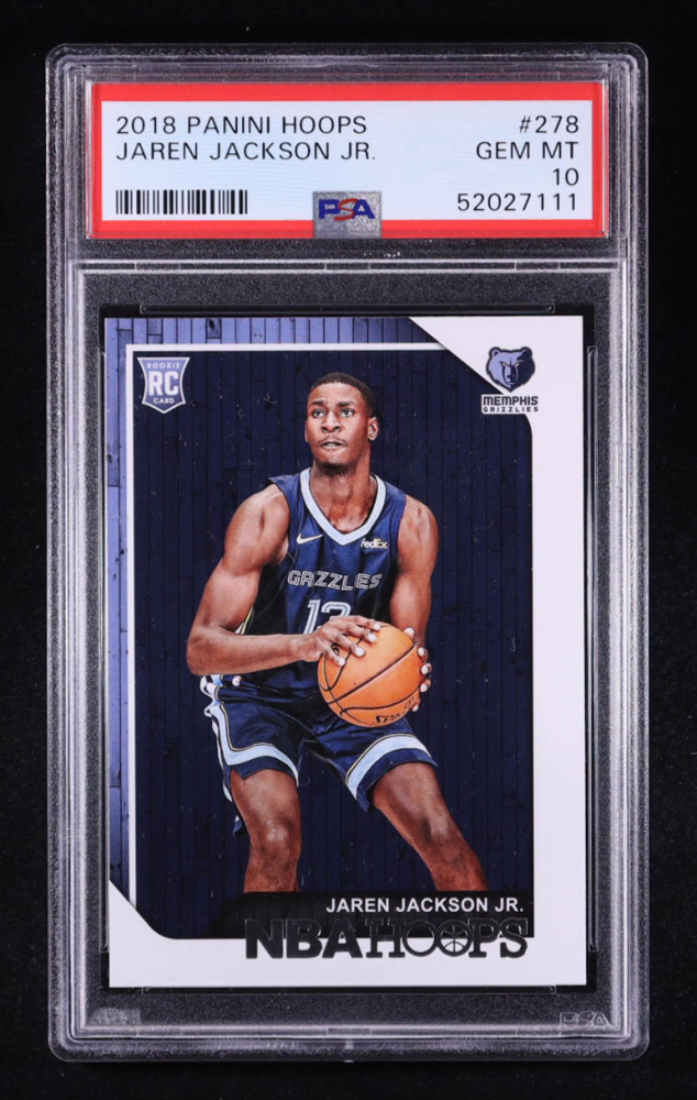 Jaren Jackson Jr. 2018-19 Hoops #278 RC (PSA 10)