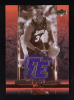 Shaquille O'Neal 2003-04 Upper Deck Rookie Exclusives Jerseys Variation #J35 at PristineAuction.com