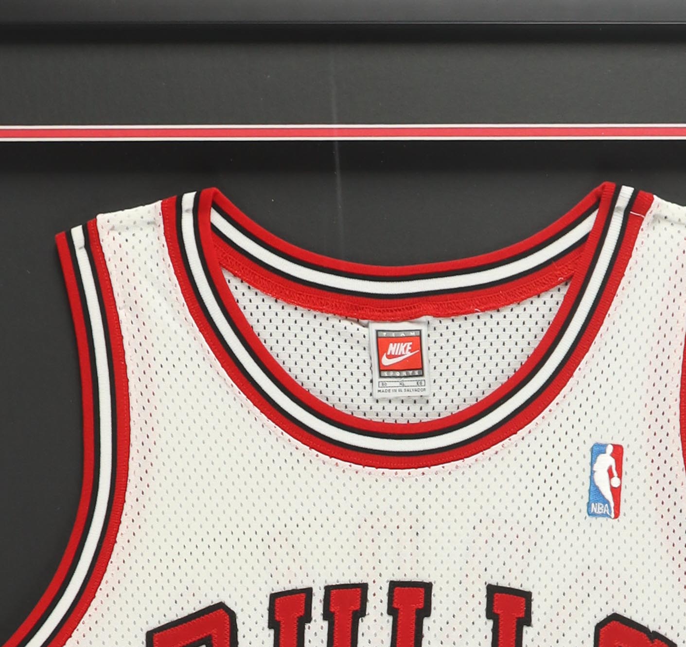 Michael Jordan Signed Bulls Custom Framed Nike Authentic Jersey (UDA & GOAT) at PristineAuction.com Michael Jordan Signed Bulls Custom Framed Nike Authentic Jersey (UDA & GOAT) at PristineAuction.com