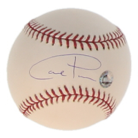 Carl Pavano Signed OML Baseball (Steiner & MLB) at PristineAuction.com