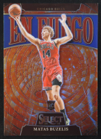Matas Buzelis 2024-25 Panini Select Prizm En Fuego #14 RC #52/75 at PristineAuction.com