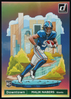 Malik Nabers 2024 Donruss Downtown! Oversize #18 RC at PristineAuction.com
