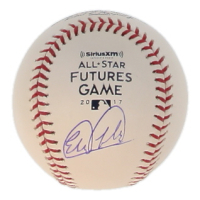 Estevan Florial Signed OML 2017 All-Star Futures Game Logo Baseball (JSA) at PristineAuction.com