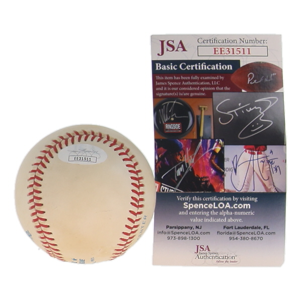 Dave Righetti Signed OAL Baseball Inscribed "Best Wishes" (JSA) at PristineAuction.com Dave Righetti Signed OAL Baseball Inscribed "Best Wishes" (JSA) at PristineAuction.com