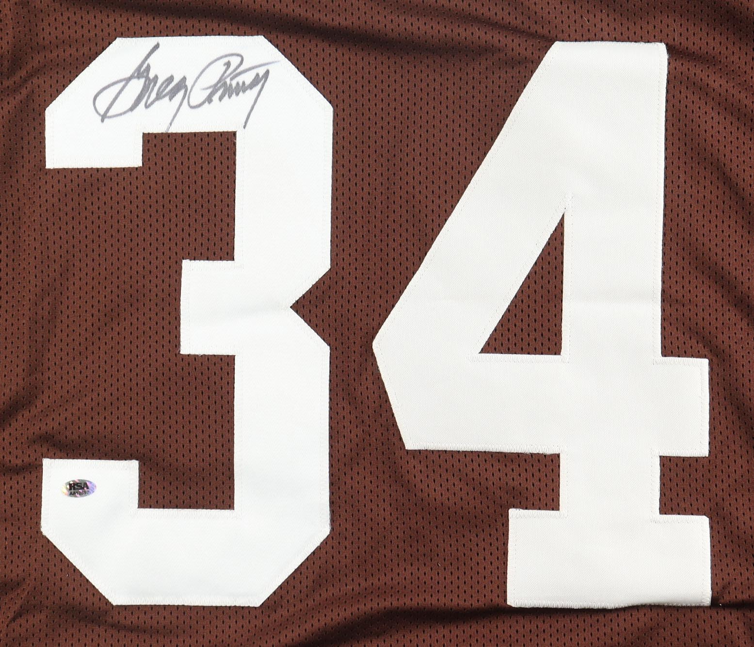 Greg Pruitt Signed Jersey (RSA) at PristineAuction.com Greg Pruitt Signed Jersey (RSA) at PristineAuction.com