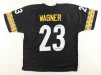 Mike Wagner Signed Jersey Inscribed "4x SB Champs" (JSA) at PristineAuction.com