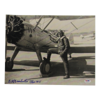 Bill Broadwater Signed 11x14 Photo (PSA) WWII Tuskegee Airmen at PristineAuction.com