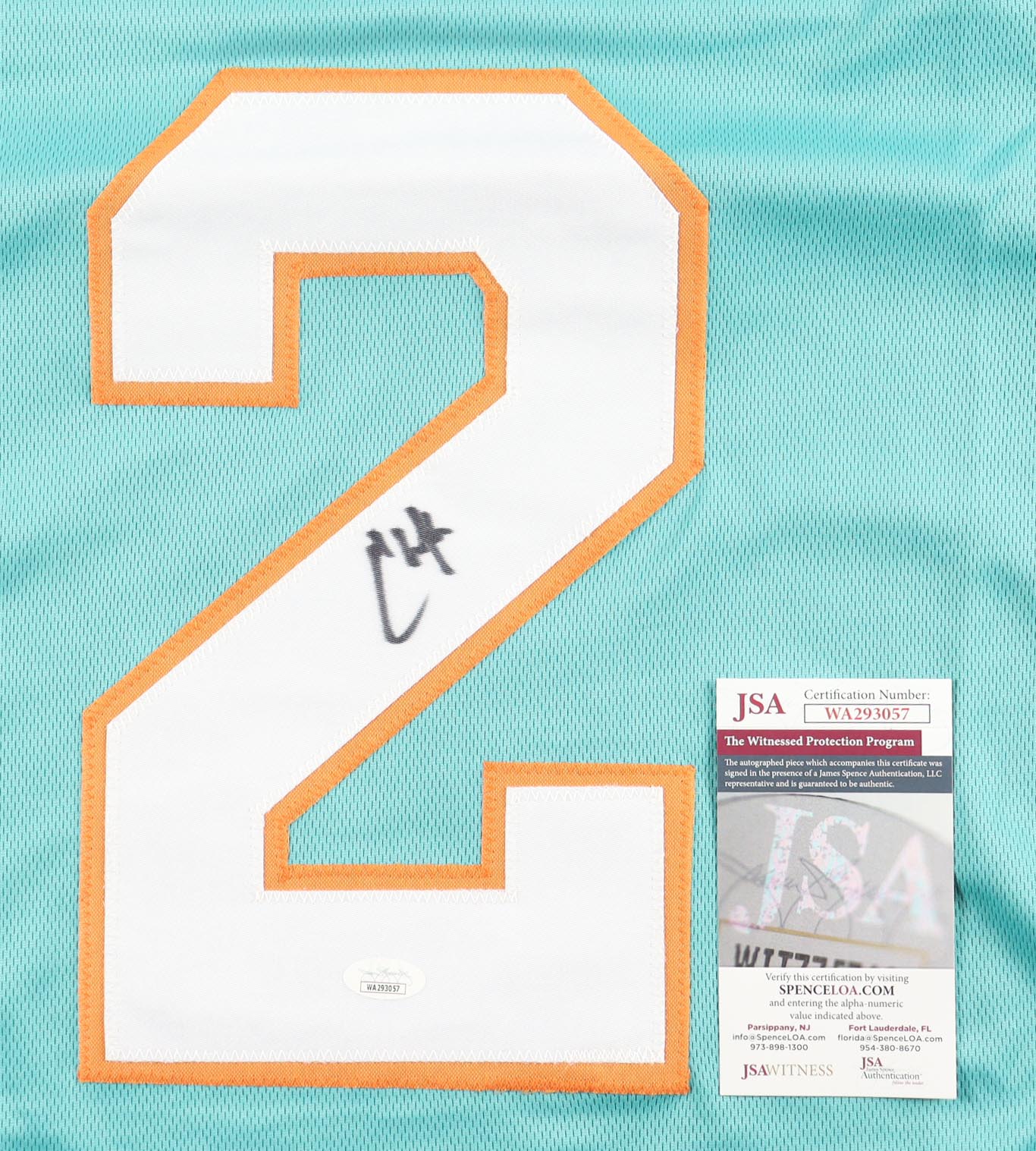 Chase Edmonds Signed Jersey (JSA) at PristineAuction.com Chase Edmonds Signed Jersey (JSA) at PristineAuction.com