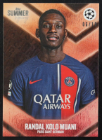 Randal Muani 2023 Topps UEFA Club Competitions Summer Signings Star Red Summer Beginnings  #06/10 at PristineAuction.com