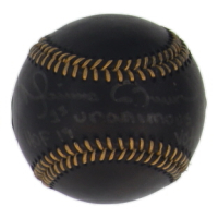 Mariano Rivera Signed OML Black Leather Baseball Inscribed "1st Unanimous Vote" & "HOF 19" (Fanatics & MLB) at PristineAuction.com