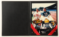 Dan Marino & Joe Montana Signed 8x10 Photo with Photo Folder (UDA) at PristineAuction.com