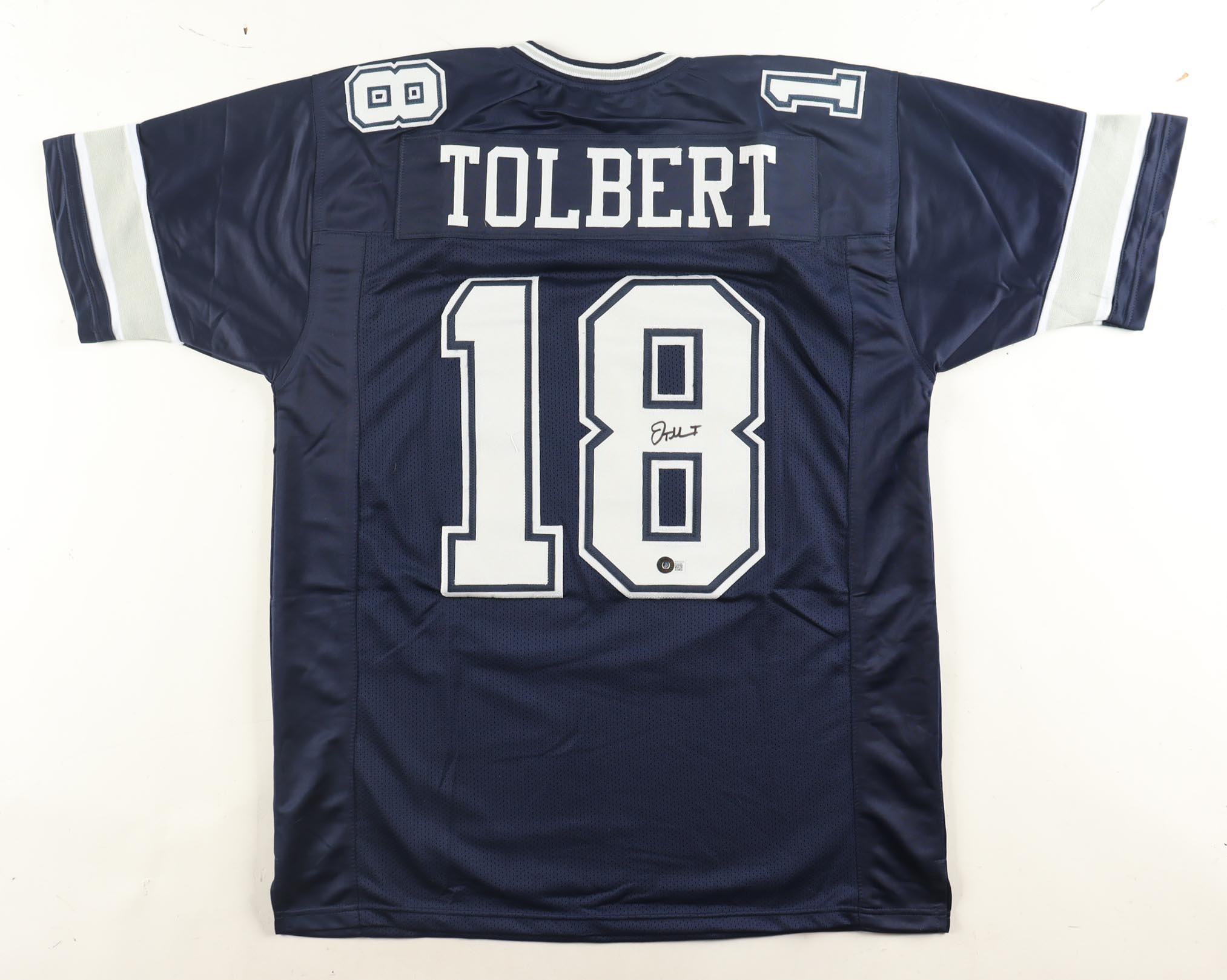 Jalen Tolbert Signed Jersey (Beckett) at PristineAuction.com Jalen Tolbert Signed Jersey (Beckett) at PristineAuction.com