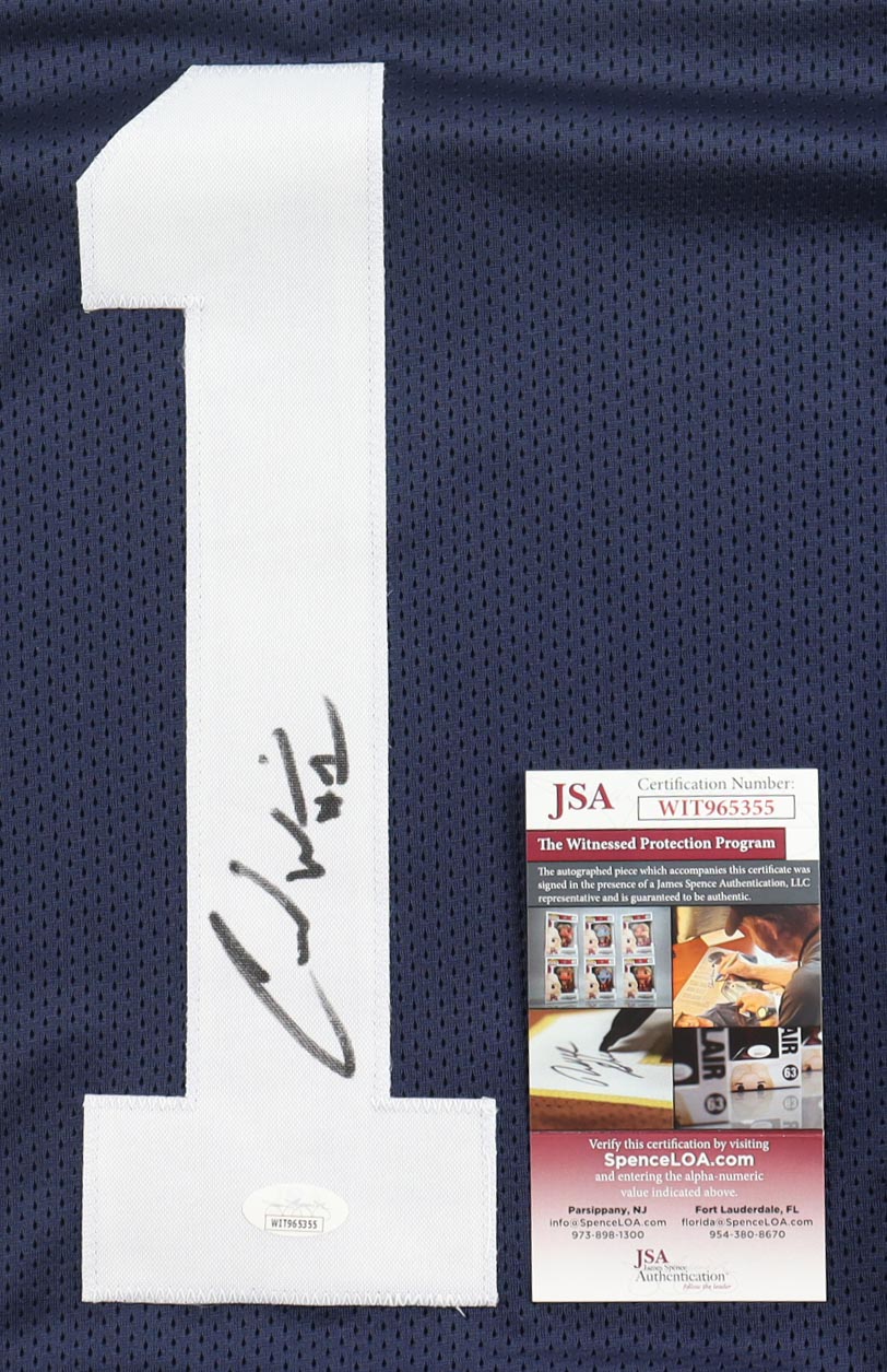 Cedric Wilson Signed Jersey (JSA) at PristineAuction.com Cedric Wilson Signed Jersey (JSA) at PristineAuction.com