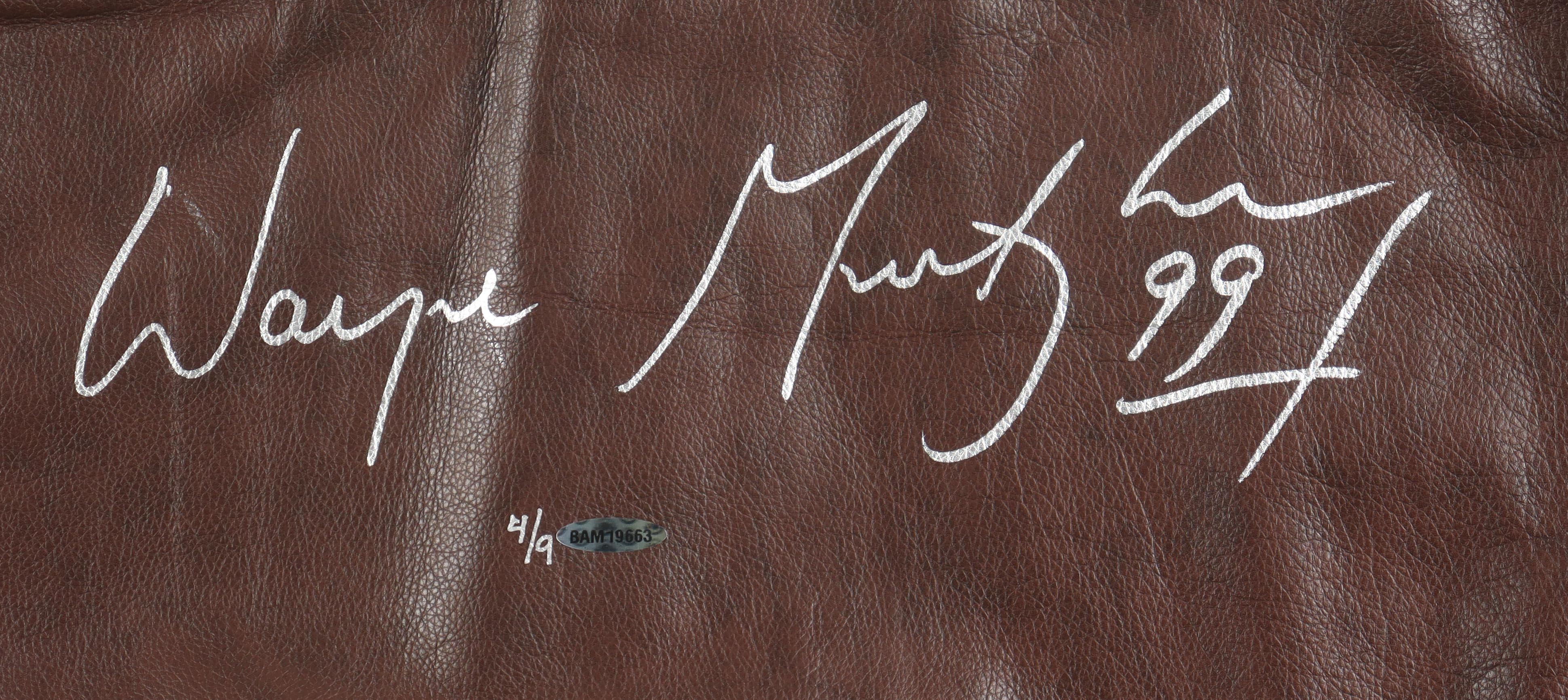 Wayne Gretzky Signed LE 2004 Team Canada World Cup Leather Jacket #4/9 with Full-Name Signature (UDA) at PristineAuction.com Wayne Gretzky Signed LE 2004 Team Canada World Cup Leather Jacket #4/9 with Full-Name Signature (UDA) at PristineAuction.com