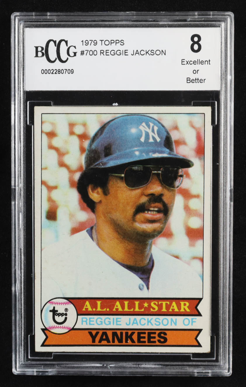 Reggie Jackson 1979 Topps #700 DP (BCCG 8) at PristineAuction.com Reggie Jackson 1979 Topps #700 DP (BCCG 8) at PristineAuction.com
