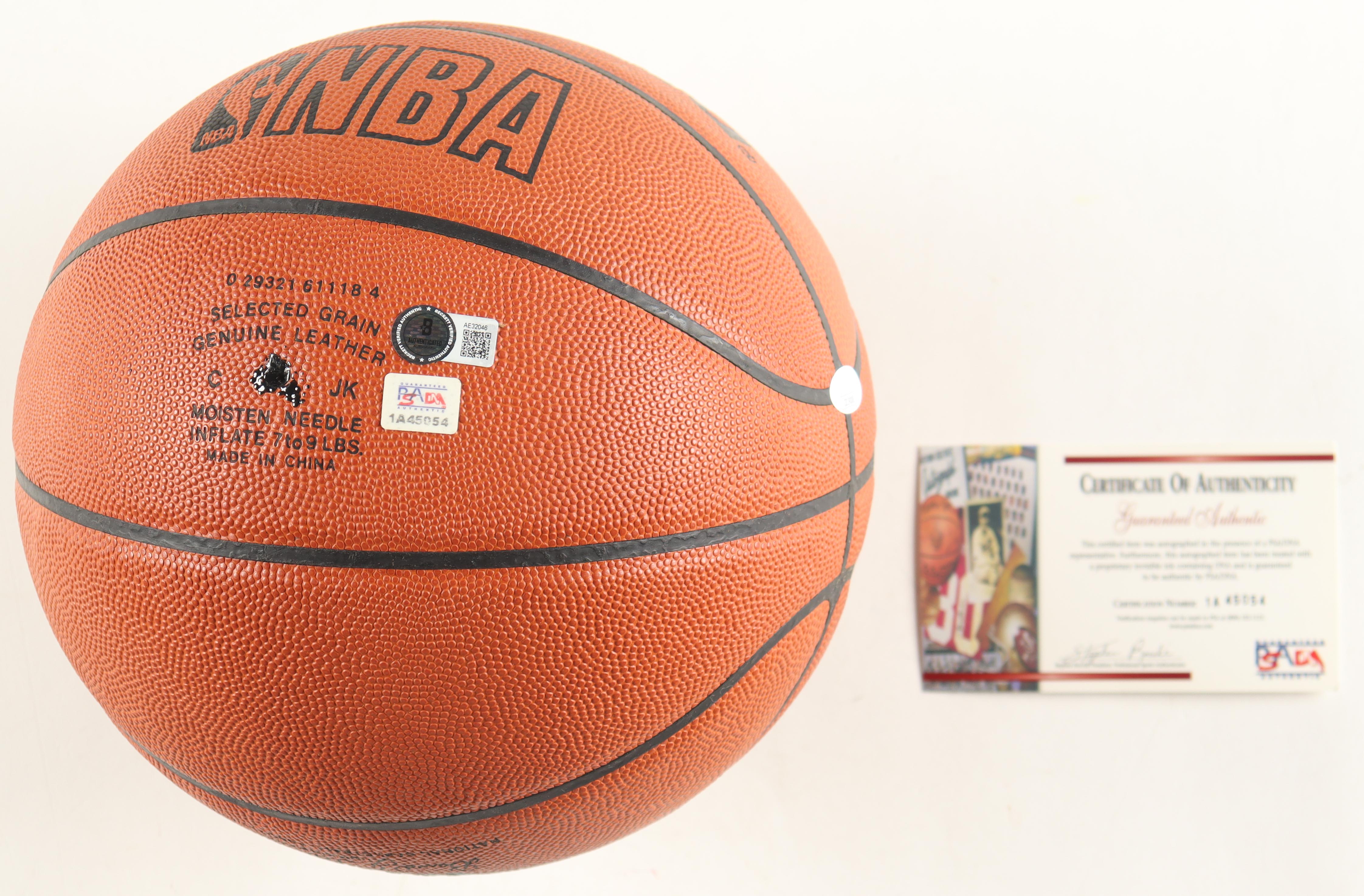 Kobe Bryant Signed 2001 Finals Logo Spalding Official NBA Game Ball (Beckett, JSA & PSA) at PristineAuction.com Kobe Bryant Signed 2001 Finals Logo Spalding Official NBA Game Ball (Beckett, JSA & PSA) at PristineAuction.com