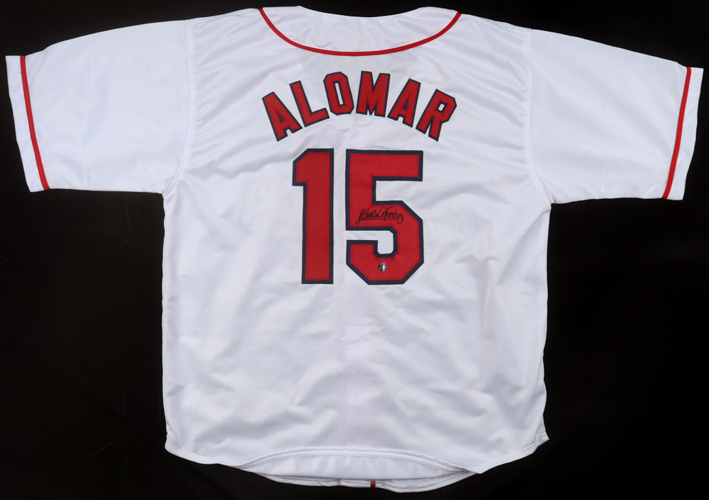 Sandy Alomar Signed Jersey (AWM) at PristineAuction.com Sandy Alomar Signed Jersey (AWM) at PristineAuction.com