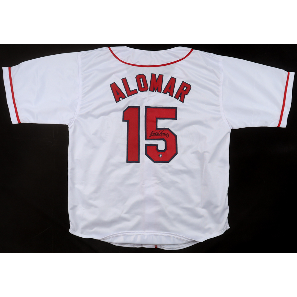 Sandy Alomar Signed Jersey (AWM) at PristineAuction.com