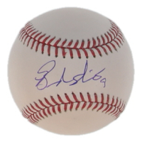 Brandon Nimmo Signed OML Baseball (MLB & Fanatics) at PristineAuction.com