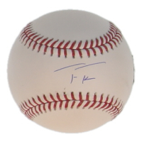 Trea Turner Signed OML Baseball (MLB & Fanatics) at PristineAuction.com