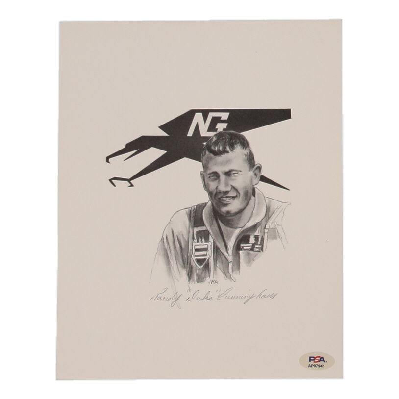 Duke Cunningham Signed 8x10 Print (PSA) F-4 Phantom II Vietnam Ace (d) 2025 at PristineAuction.com Duke Cunningham Signed 8x10 Print (PSA) F-4 Phantom II Vietnam Ace (d) 2025 at PristineAuction.com