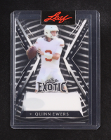 Quinn Ewers 2024 Leaf Exotic Clear Zebra Pre-Production Proof #NNO #1/1 RC at PristineAuction.com