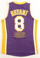 Kobe Bryant Signed LE 2000-01 Lakers Mitchell & Ness Jersey with NBA Finals Patch #7/8 (PSA & Beckett) at PristineAuction.com