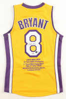 Kobe Bryant Signed LE 2000-01 Lakers Mitchell & Ness Jersey with NBA Finals Patch #4/8 (PSA & Beckett) at PristineAuction.com
