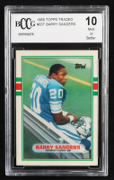Barry Sanders 1989 Topps Traded #83T RC (BCCG 10) at PristineAuction.com