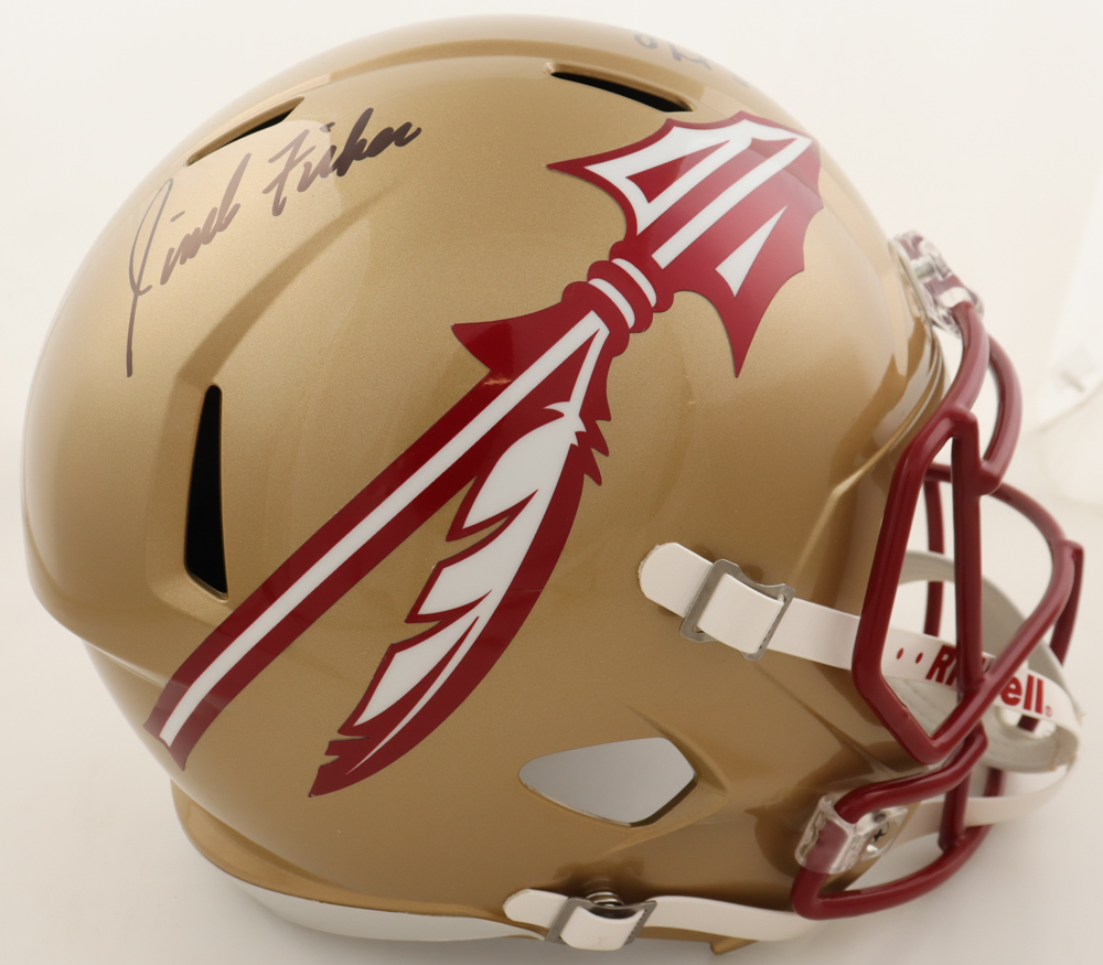 Jimbo Fisher & Jameis Winston Signed Florida State Seminoles Full-Size Speed Helmet (PSA) at PristineAuction.com Jimbo Fisher & Jameis Winston Signed Florida State Seminoles Full-Size Speed Helmet (PSA) at PristineAuction.com