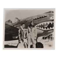R.T. Smith & Link Laughlin Signed 8x10 (PSA) WWII AVG Flying Tigers at PristineAuction.com