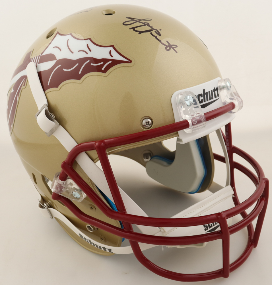 Charlie Ward, Chris Weinke & Jameis Winston Signed Florida State Seminoles Full-Size Helmet Inscribed "93 Heisman" & "2000 Heisman" (JSA) at PristineAuction.com Charlie Ward, Chris Weinke & Jameis Winston Signed Florida State Seminoles Full-Size Helmet Inscribed "93 Heisman" & "2000 Heisman" (JSA) at PristineAuction.com