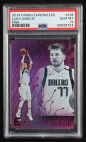 Luka Doncic 2019-20 Panini Chronicles Pink #206 Essentials (PSA 10) at PristineAuction.com