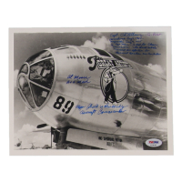Charles Sweeney, CD Albury, Al Moore Multi Signed B-29 The Great Artiste (PSA) WWII Atomic Bomb Mission at PristineAuction.com