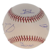 Detroit Tigers | OML Baseball Signed by (4) with Tarik Skubal, Spencer Torkelson (MLB & Fanatics) at PristineAuction.com