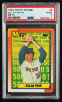Nolan Ryan 1990 Topps Tiffany #2 Mets (PSA 9) at PristineAuction.com