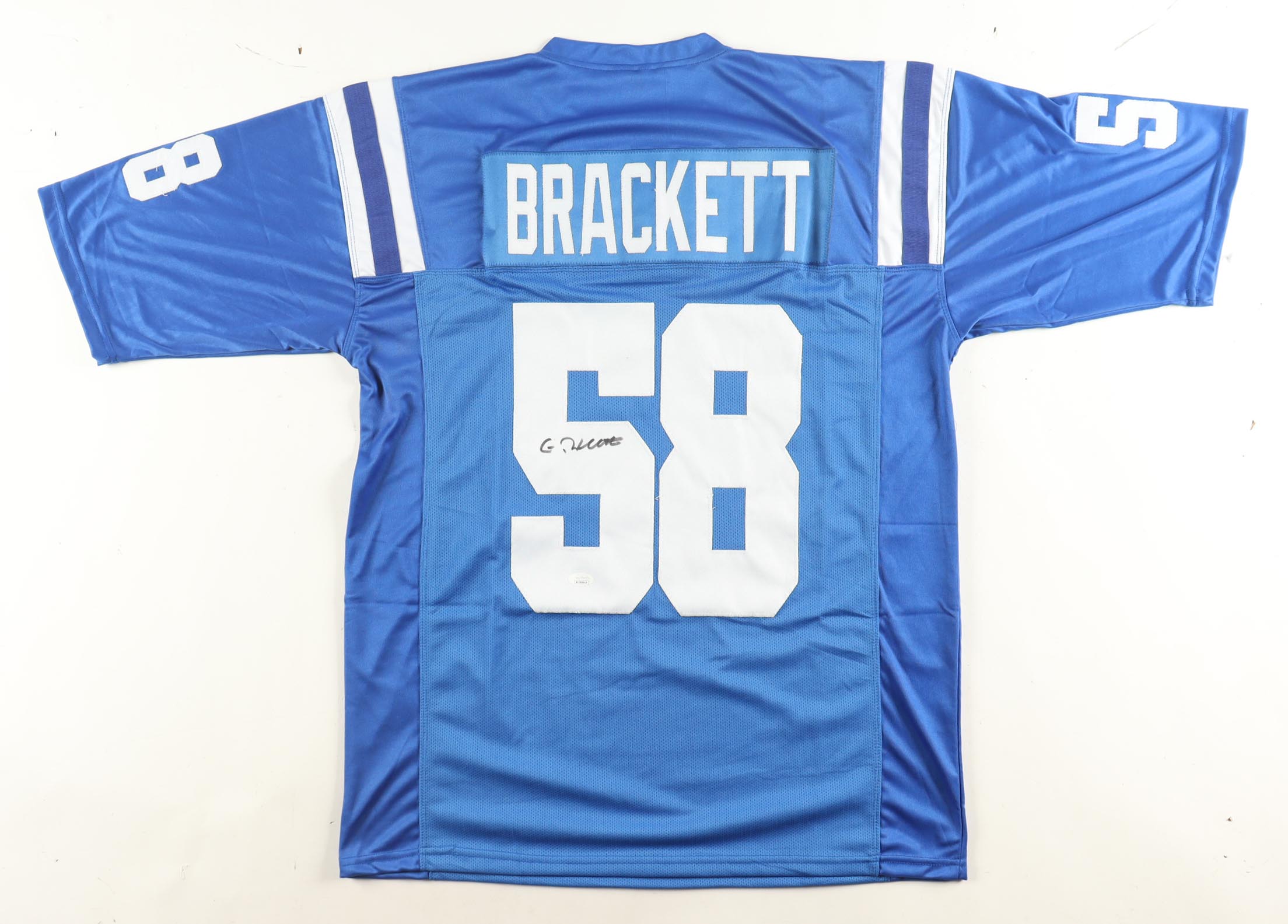 Gary Brackett Signed Jersey (JSA) at PristineAuction.com Gary Brackett Signed Jersey (JSA) at PristineAuction.com