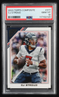 CJ Stroud 2023 Topps Composite #377 Gallery RC (PSA 10) at PristineAuction.com