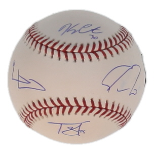Detroit Tigers | OML Baseball Signed by (4) with Tarik Skubal, Spencer Torkelson (MLB & Fanatics) at PristineAuction.com Detroit Tigers | OML Baseball Signed by (4) with Tarik Skubal, Spencer Torkelson (MLB & Fanatics) at PristineAuction.com