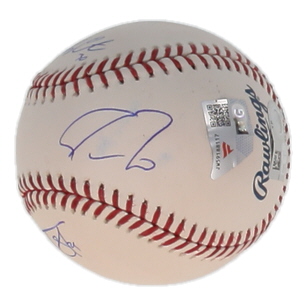 Detroit Tigers | OML Baseball Signed by (4) with Tarik Skubal, Spencer Torkelson (MLB & Fanatics) at PristineAuction.com Detroit Tigers | OML Baseball Signed by (4) with Tarik Skubal, Spencer Torkelson (MLB & Fanatics) at PristineAuction.com