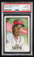 Juan Soto 2018 Topps Gallery #126 RC (PSA 10) at PristineAuction.com