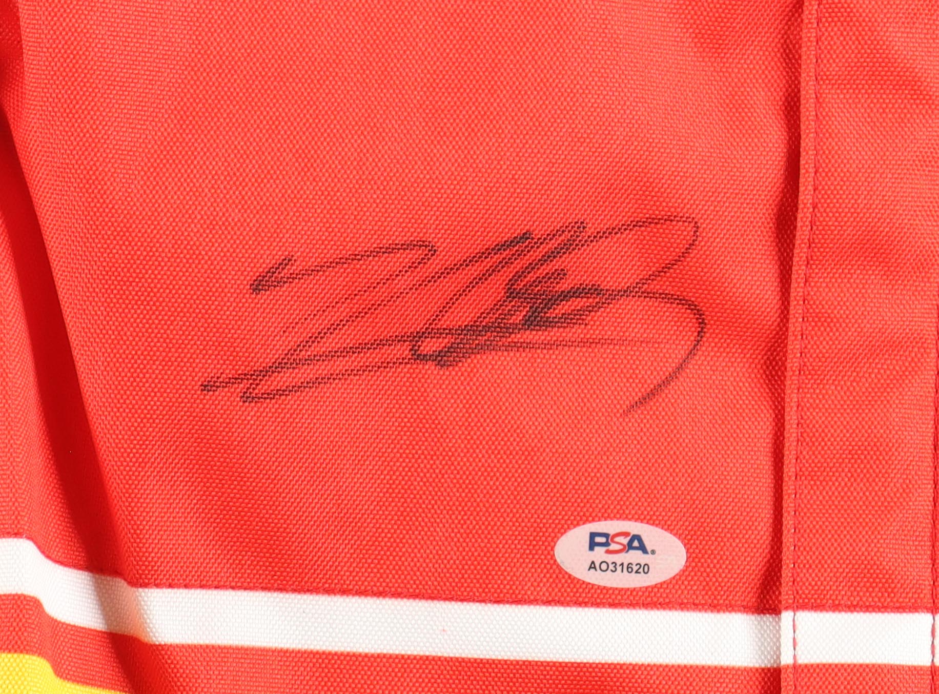 Charles Leclerc Signed Ferrari Full-Size Racing Suit with Carrying Bag (PSA) at PristineAuction.com Charles Leclerc Signed Ferrari Full-Size Racing Suit with Carrying Bag (PSA) at PristineAuction.com