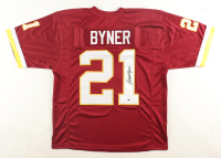 Earnest Byner Signed Jersey (OKAuthentics) at PristineAuction.com